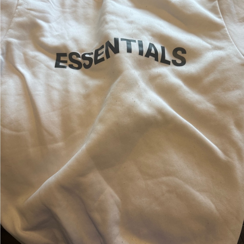 Essentials White Long Sleeve